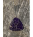 Collier Violet Et Argenté